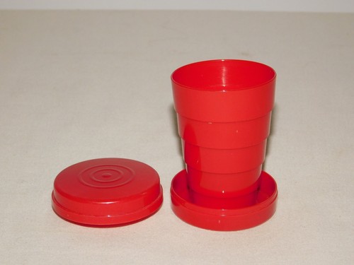 Vintage red collapsable - vintage,