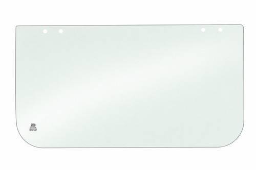 Front lower window - front, screen