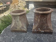 Vintage Heritage Terrecotta/Clay chimney pots good condition x2