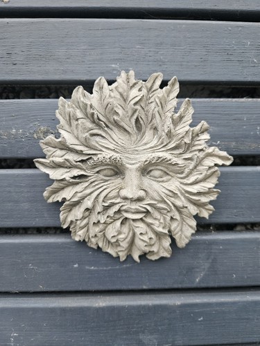 Hand cast green man - hand-cast, garden