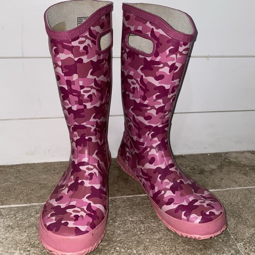 Bogs girls pink camo rubber - bogs,