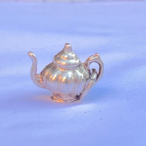 Vintage solid silver - silver, teapot