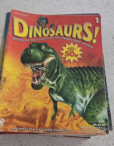 Dinosaurs magazines issues - magazines,