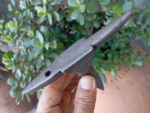 Antique stump stake steel - antique,