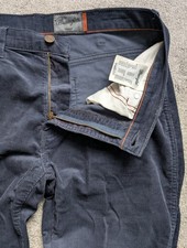 Wrangler Straight Corduroy  34x30 Jeans Dark Ink Blue