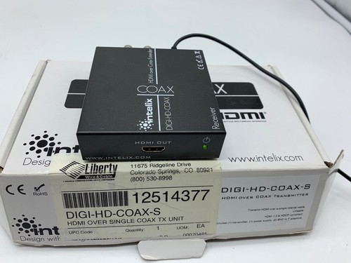 Intelix digi coax hdmi over - digi-hd-coax,