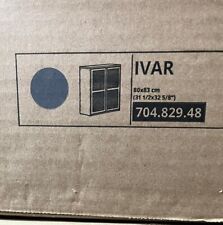 Ikea IVAR Cabinet with Doors, GRAY Mesh, 31½×32⅝" 704.829.48 NEW LAST CHANCE