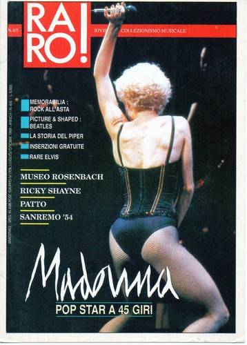 Madonna postcard 1990 ro - postcard,