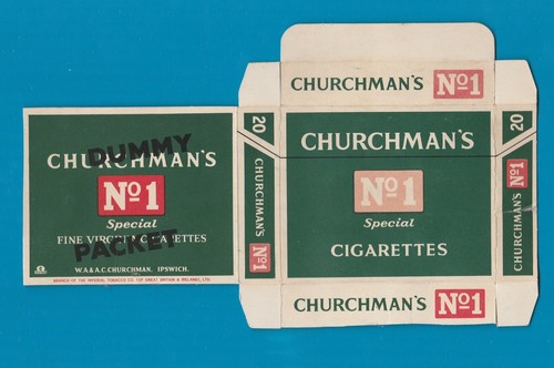 Old empty cigarette packet - empty,