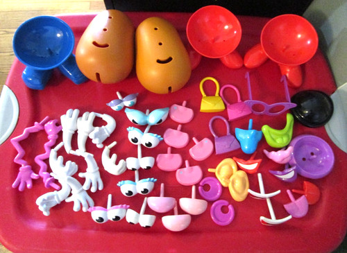 Mrs potato head set - potato,