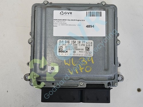 Mercedes benz vito w639 engine - mercedes-benz,