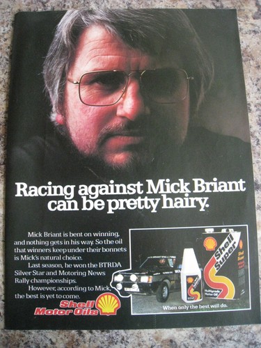 Racing against mick - mick, briant