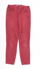 Tu Women's Red Jegging Size 12 Elastic Waist