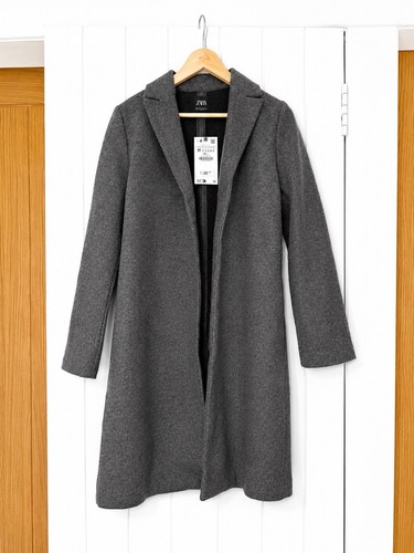 Zara grey longline - zara, tailored