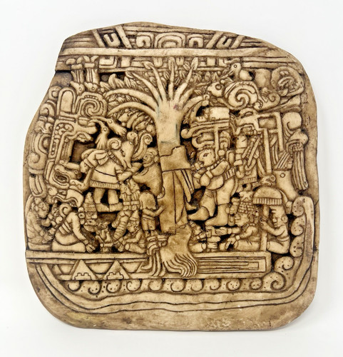 Vtg aztec mayan izapa - aztec, stela