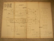 Model Boat Plans of the Spook a simple submarine model 26" LOA