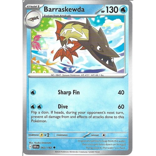 063 182 barraskewda uncommon - 063/182, :