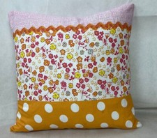Set of 4 Orange Cushion Covers