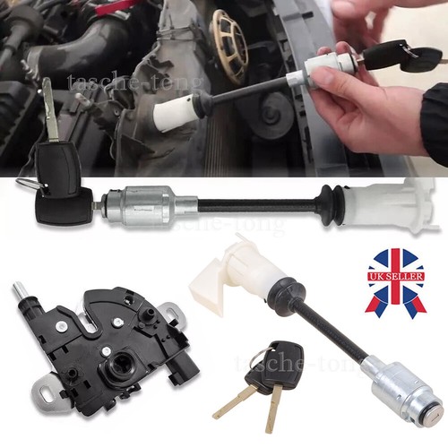 Bonnet release lock latch - lock,