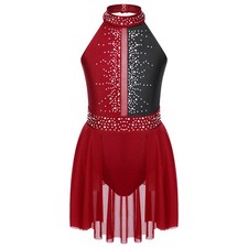 UK Girl's Shiny Rhinestone