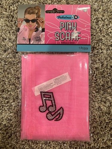 Pink ladies scarf - 50"s,