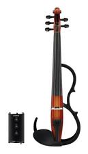 YAMAHA SV255 Silent Electric 5 String Violin Brown