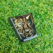 Steering wheel gel badge cover