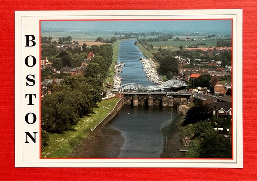 Aerial view river witham - river,