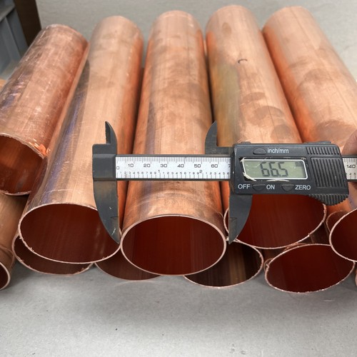 Copper pipe 66mm model - copper,
