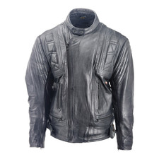 Men’s Black Leather