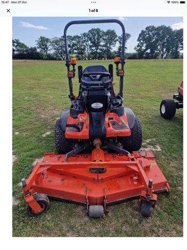 Kubota f3890 diesel - diesel, out