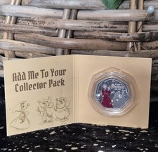 70 Years Of Cinderella Wicked Stepmother Official Coin 25 Cents Cook Islands 