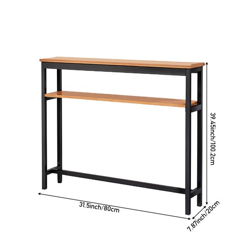 Slim sofa back storage shelf - back,