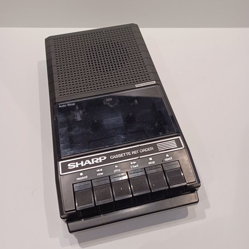 Sharp cassette recorder - cassette, rd