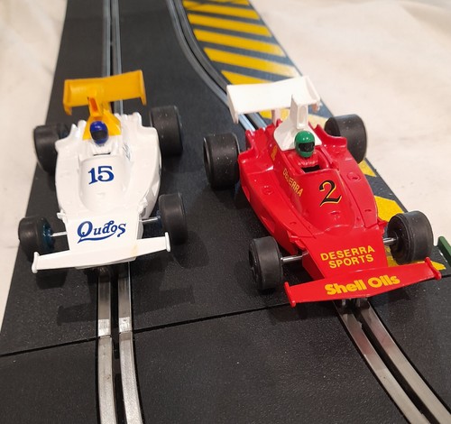 Scalextric car c124 ferrari - car, x2