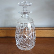 Vintage Stuart England Argyll Crystal Glass Decanter Whisky Cognac Wine