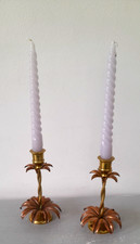 Pair of Arts & Crafts Brass &