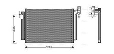 AVA Aircon Condenser BW5281D