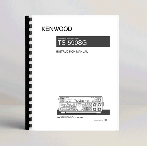Kenwood 590sg instruction - kenwood, ts-590sg