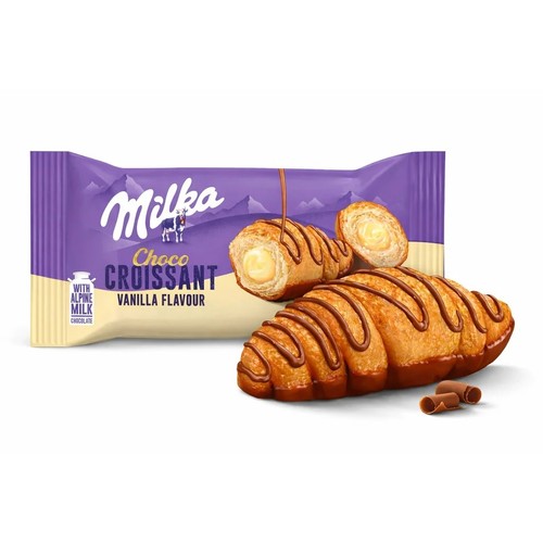 Milka choco vanilla croissant - milka,