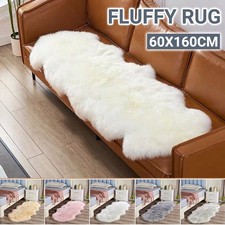 Large Faux Fur Sheepskin Rug