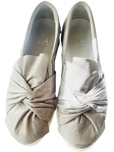 Moda pelle slip - pelle, loafer