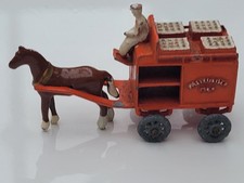 Matchbox Number 7 Horse Drawn Milk Float  Complete In Gc