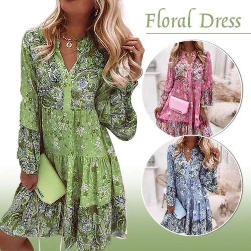 Womens boho loose tunic - womens,