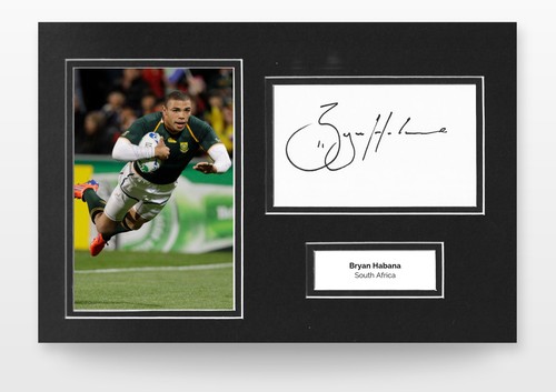 Bryan habana signed - 12x8, photo