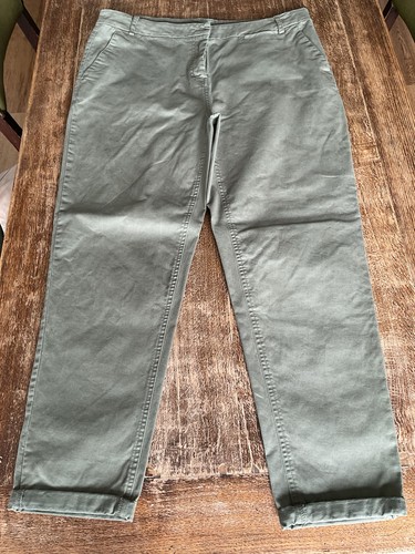 Laura ashley green trousers - green,