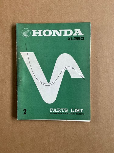 Genuine honda xl250 - honda, xl