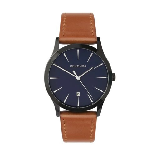 Mens smart new sekonda - new, black