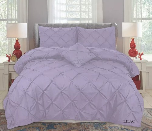 Pintuck pleated duvet - duvet, quilt