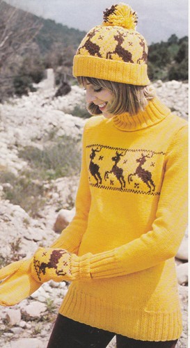 Knitting pattern make - to, a
